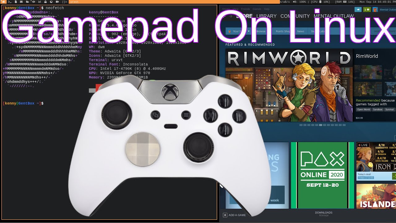 xpadneo - Xbox gamepad working with Steam on Linux desktop